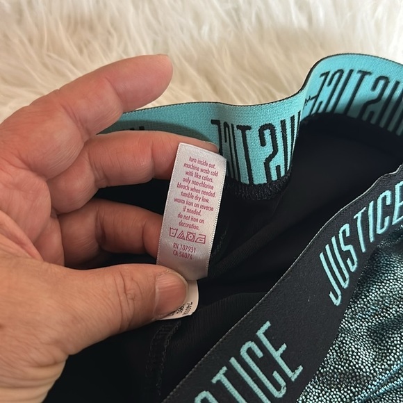 Justice Active compression shorts (10 & 12) All in Motion S(6/7) - Picture 7 of 10